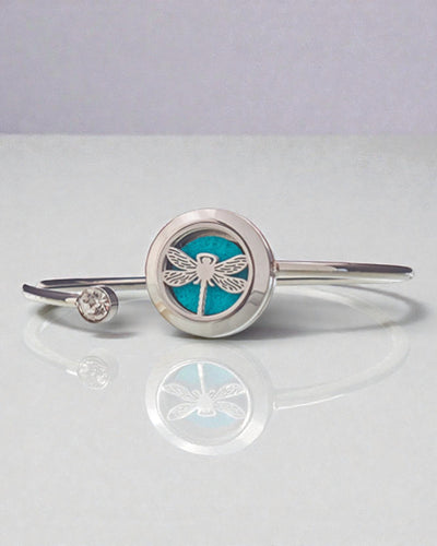 Aromalife Armband Dragon Spirit – Duftmedaillon mit Libelle 20 mm