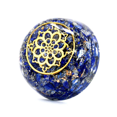 Orgonit-Schreibtisch-Kraftpakete - Lapislazuli-Kuppel