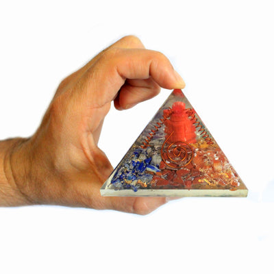 Magische Ganesh-Orgonit-Pyramide 70mm