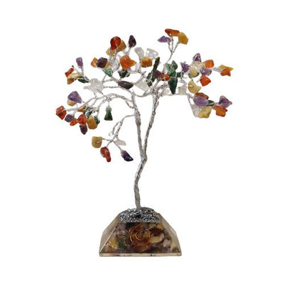 Magischer Steinbaum mit Orgonit-Basis