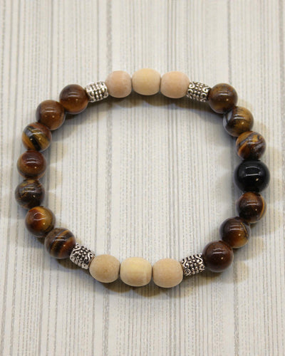 TriHita Power Earth – Armband für Stärke und Stabilität aus Bali