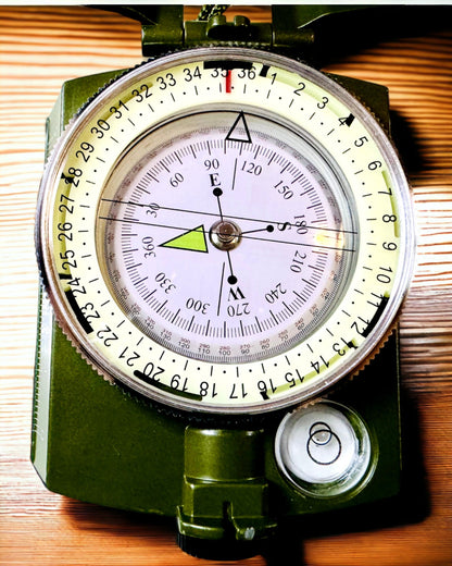 Professioneller Inklinometer-Kompass K4580 - Wasserdicht, Multifunktional, für Geländeeinsätze