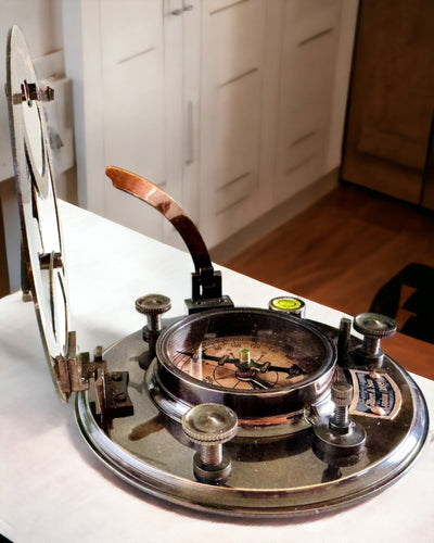 Antiker Premium-Navigationskompass mit Gravurmöglichkeit – Handgefertigt