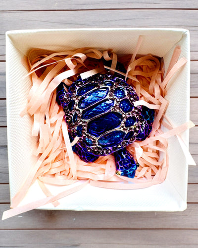Magischer Schildkrötenschatz - Schmuckversteck mit Personalisierung durch Gravur, Geschenk