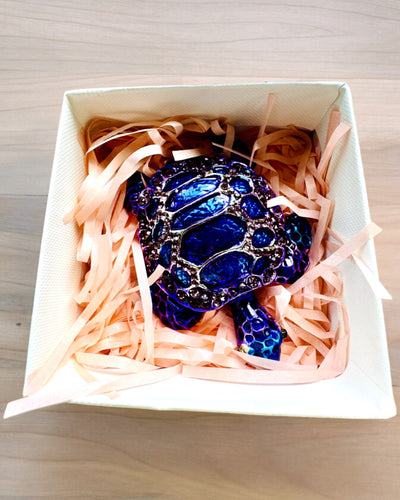 Magischer Schildkrötenschatz - Schmuckversteck mit Personalisierung durch Gravur, Geschenk