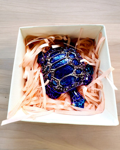 Magischer Schildkrötenschatz - Schmuckversteck mit Personalisierung durch Gravur, Geschenk