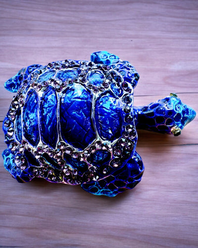 Magischer Schildkrötenschatz - Schmuckversteck mit Personalisierung durch Gravur, Geschenk