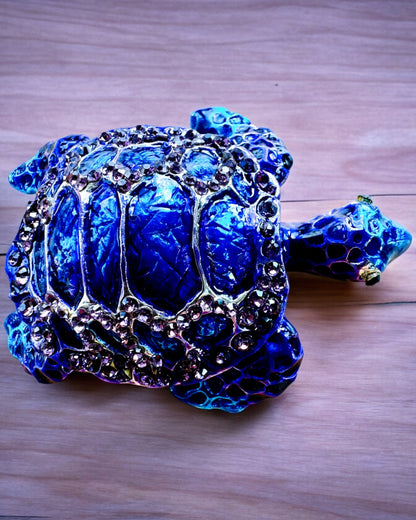 Magischer Schildkrötenschatz - Schmuckversteck mit Personalisierung durch Gravur, Geschenk