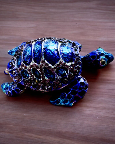 Magischer Schildkrötenschatz - Schmuckversteck mit Personalisierung durch Gravur, Geschenk