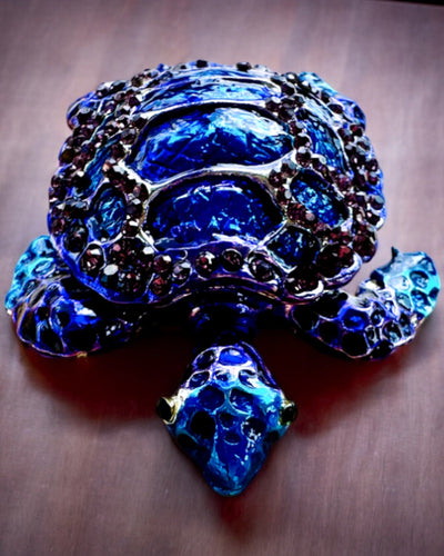 Magischer Schildkrötenschatz - Schmuckversteck mit Personalisierung durch Gravur, Geschenk