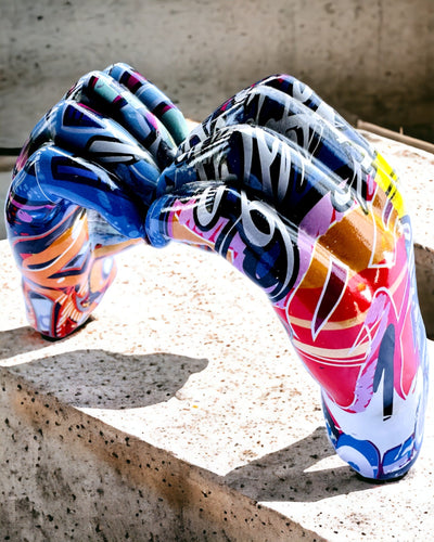 Dekorative Figur Bunter Dekorationsgriff ArtBrace - personalisierbar mit Gravur, als Geschenk