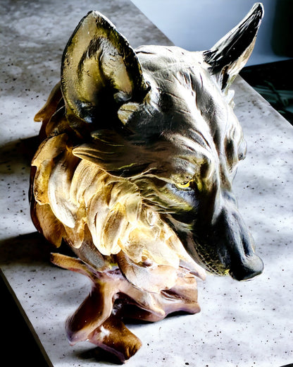 "Wilczy Duch" – Dekorative Figur mit der Möglichkeit zur Personalisierung durch Gravur, als Geschenk