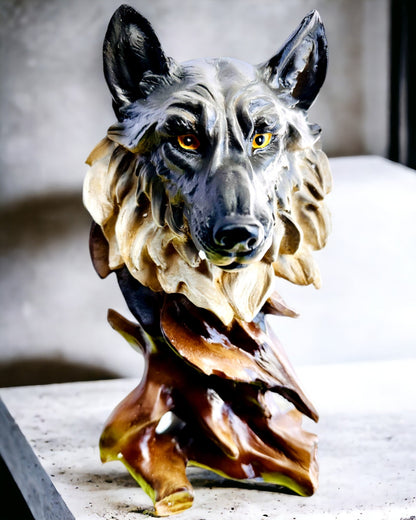 "Wilczy Duch" – Dekorative Figur mit der Möglichkeit zur Personalisierung durch Gravur, als Geschenk