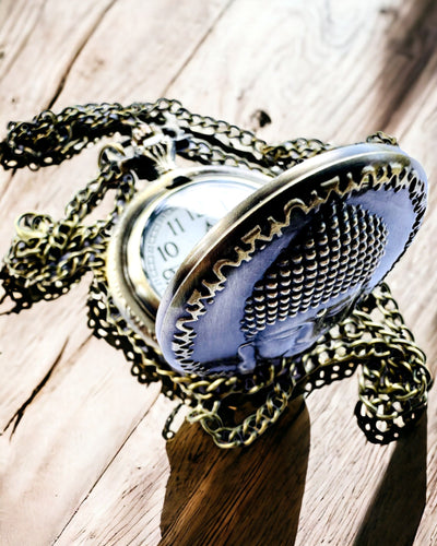 Taschenuhr "Buddha Time Elegance", Personalisierung mit Gravur möglich