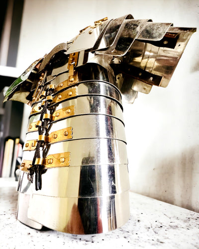 Stadtkrieger-Rüstung - Handgefertigt, Gravurmöglichkeit, Höhe ca. 40 cm