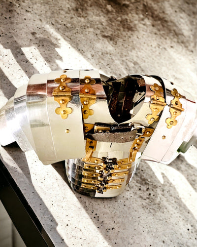 Stadtkrieger-Rüstung - Handgefertigt, Gravurmöglichkeit, Höhe ca. 40 cm