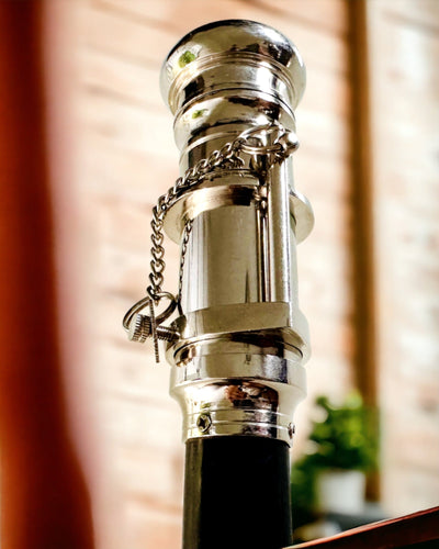 GEHSTOCK MIT GRIFF UND FERNROHRFUNKTION – ELEGANT UND MODISCH, 95 CM - Kapitäns "Navigator's Crest"