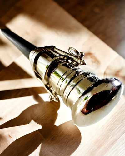 GEHSTOCK MIT GRIFF UND FERNROHRFUNKTION – ELEGANT UND MODISCH, 95 CM - Kapitäns "Navigator's Crest"