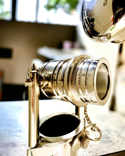 GEHSTOCK MIT GRIFF UND FERNROHRFUNKTION – ELEGANT UND MODISCH, 95 CM - Kapitäns "Navigator's Crest"