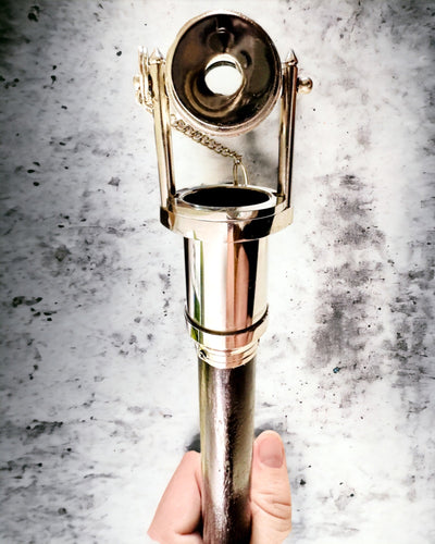 GEHSTOCK MIT GRIFF UND FERNROHRFUNKTION – ELEGANT UND MODISCH, 95 CM - Kapitäns "Navigator's Crest"