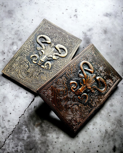 Magisches Notizbuch, Notizblock "Boski Byk" - Elegantes und Einzigartiges Schreibwaren, Personalisierung mit Gravur