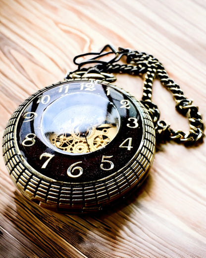 Taschenuhr "Retro Elegance", Personalisierung mit Gravur möglich