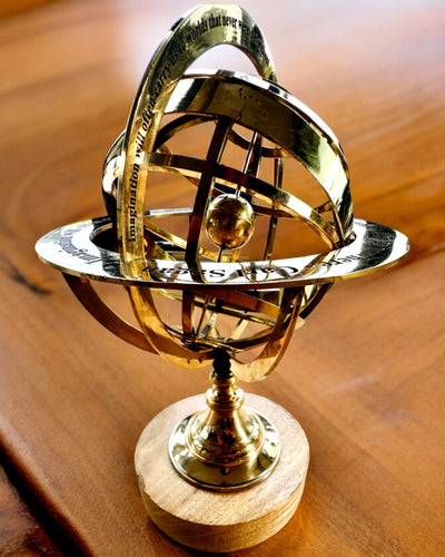 Astrolabium Artis - Handgefertigt mit Gravuroption, Dekoration für das Büro, Premium