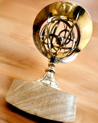 Astrolabium Artis - Handgefertigt mit Gravuroption, Dekoration für das Büro, Premium