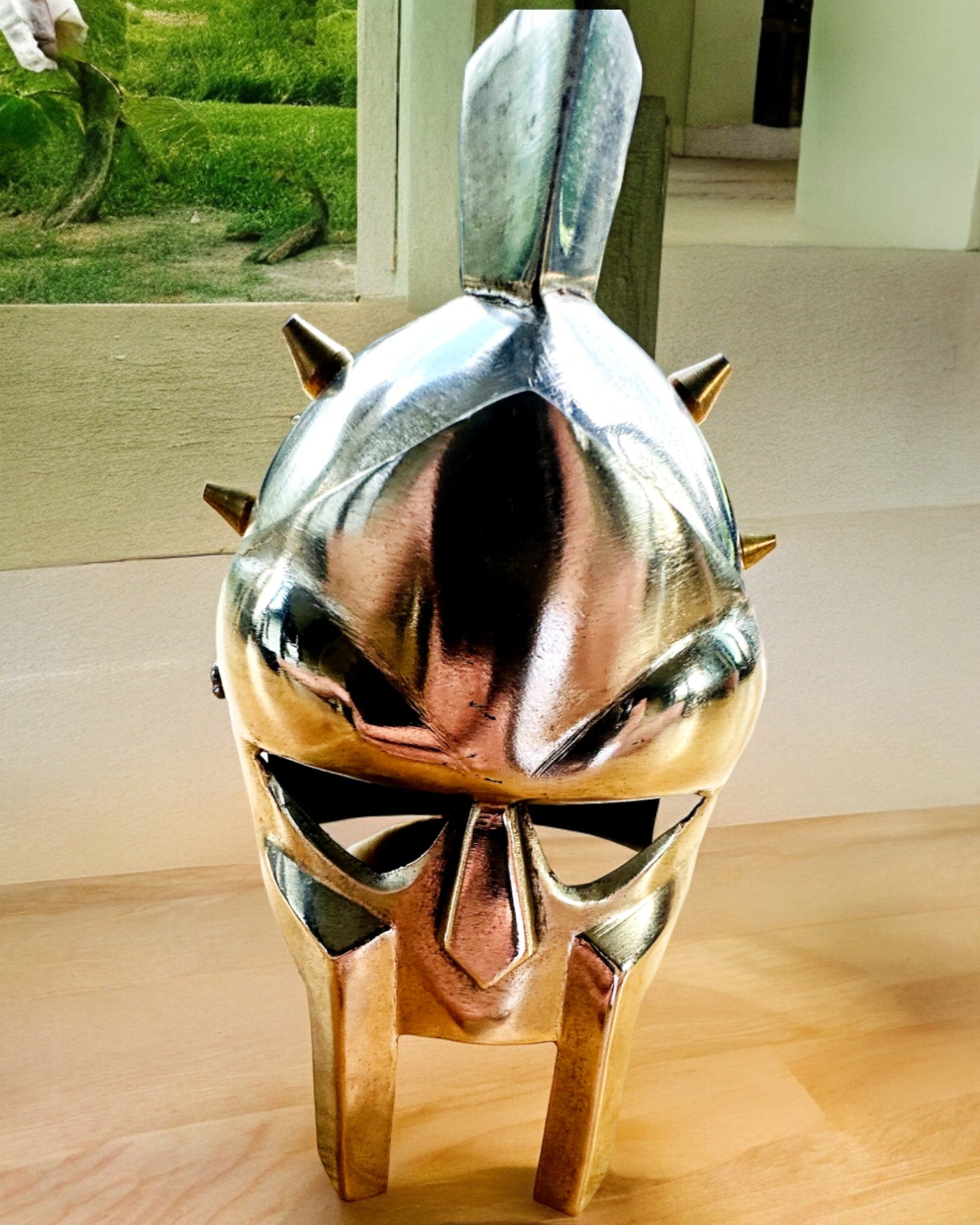 Gladiatoren-Rittermaske "Sparta" - Personalisierung mit Gravur möglich