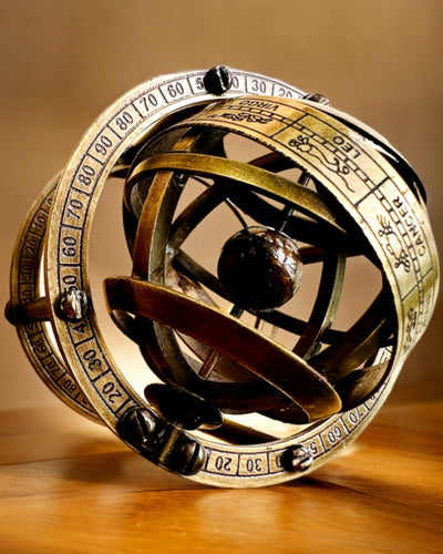 Astronomische Uhr „Kosmische Harmonie“ - Möglichkeit zur Personalisierung mit Gravur