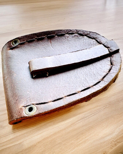 Lederetui "Entdecker" - für Kompaktkompass oder Taschenuhr - Personalisierung mit Gravur möglich