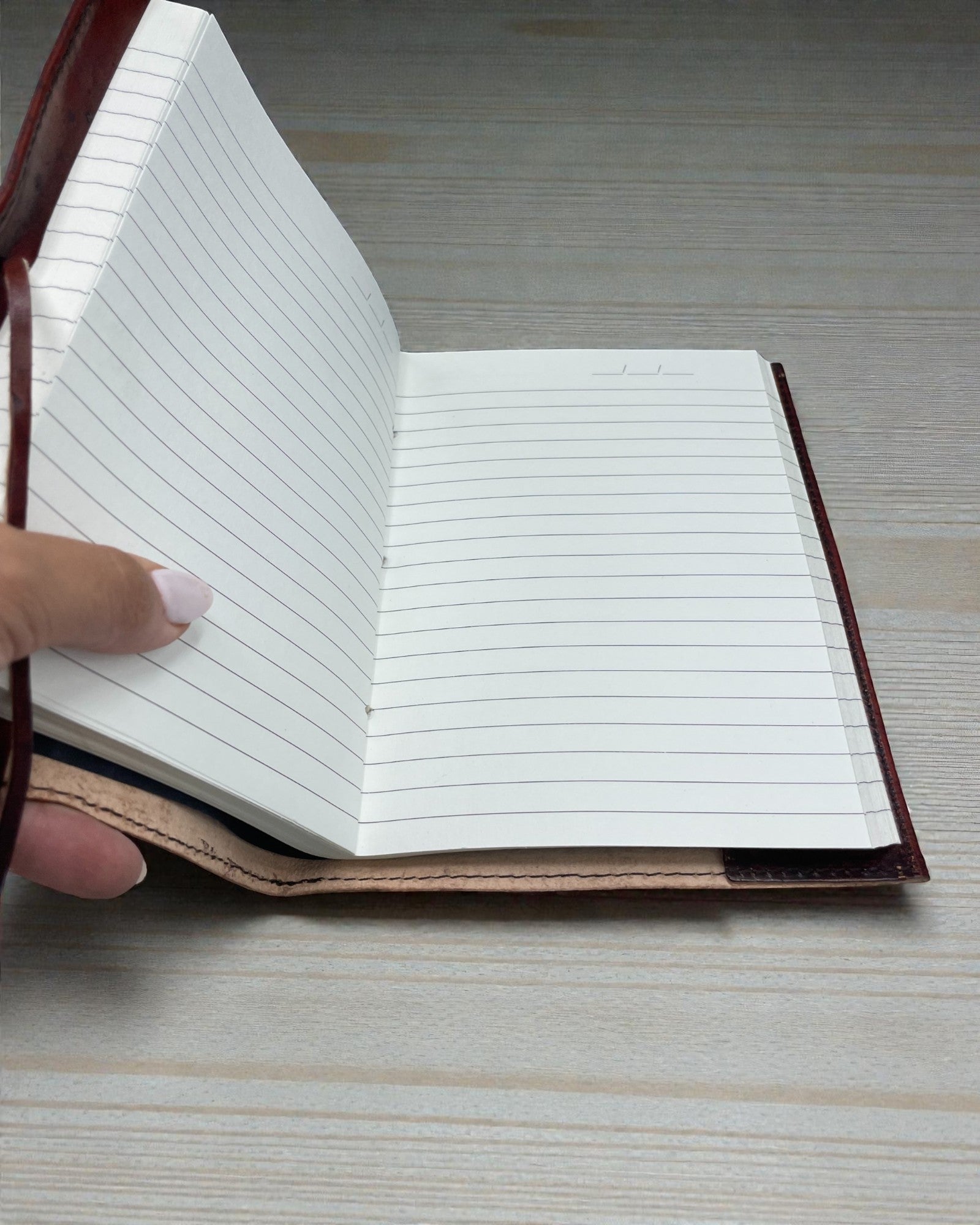 Großes ledernens Notizbuch „Baum des Lebens“ – 20x16x2 cm