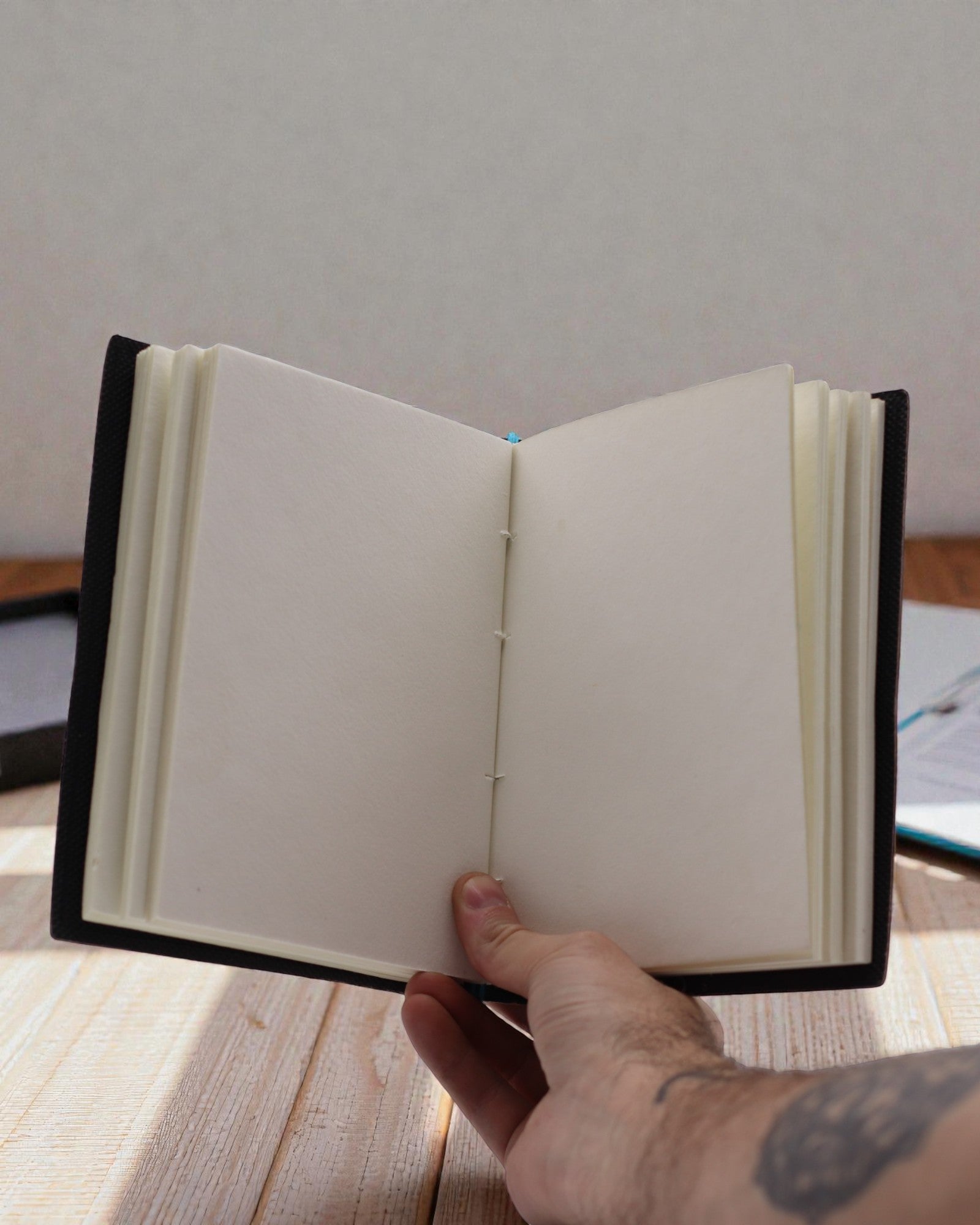 Chakra-Fluss – Leder-Notizbuch: Meine Chakren sind verdammt ausgerichtet