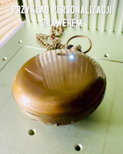 Reisekompass mit Gravur, Personalisierung – Handwerk Indischer Handwerker