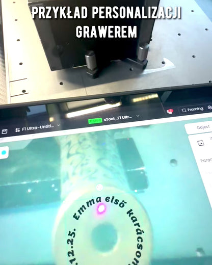 Vintage-Kaleidoskop „Emerald Dreams“, 15 cm – handgefertigt, mit Personalisierung durch Gravur als Geschenk