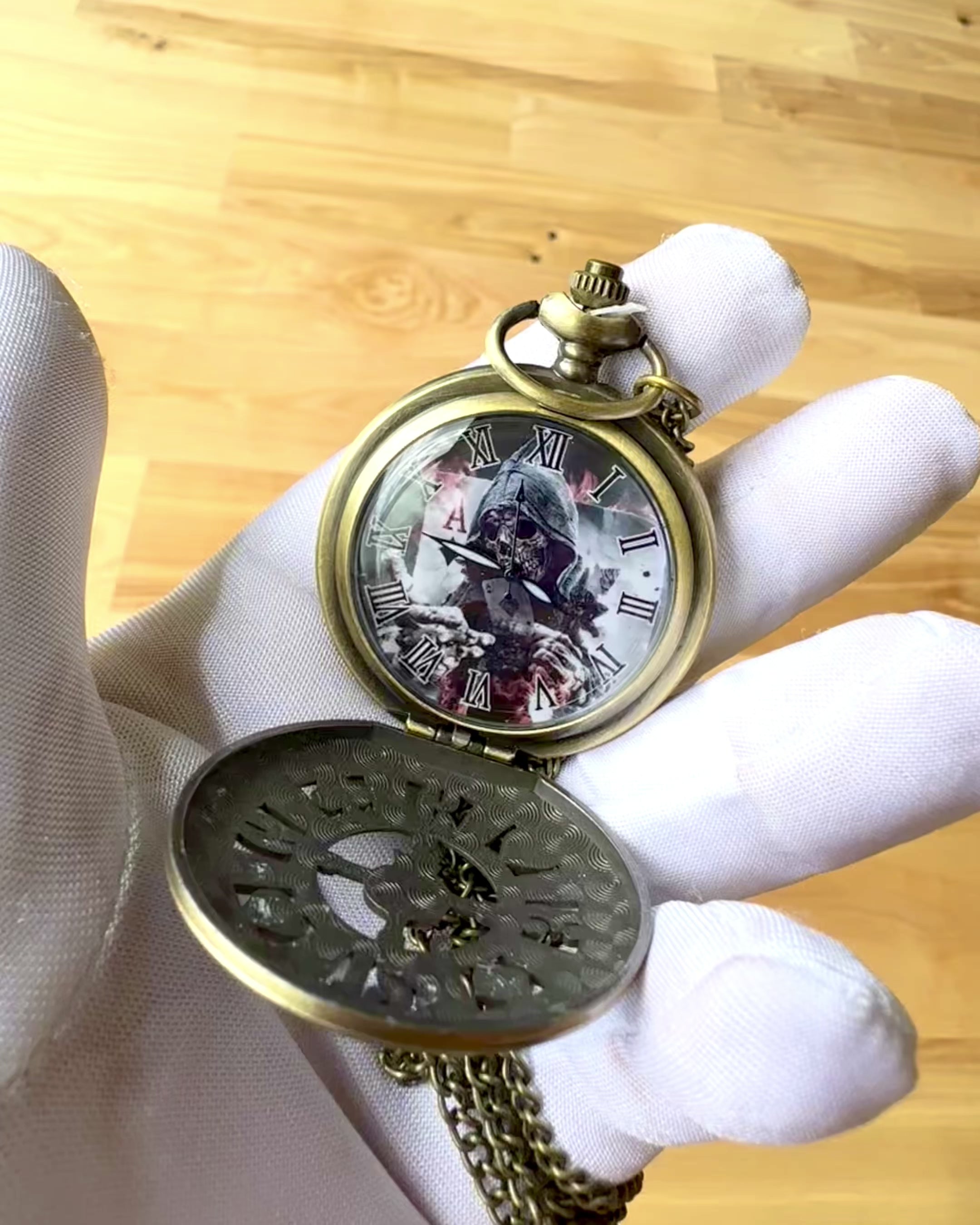 Taschenuhr "Heritage Timekeeper" Personalisiertes Geschenk mit Gravur