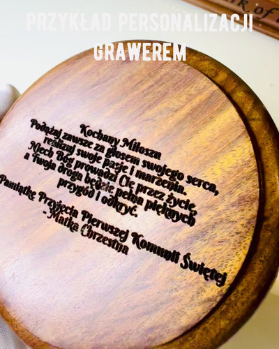 Holzkompass für die Schifffahrt mit Gravurmöglichkeit – Handgefertigt, Handwerk