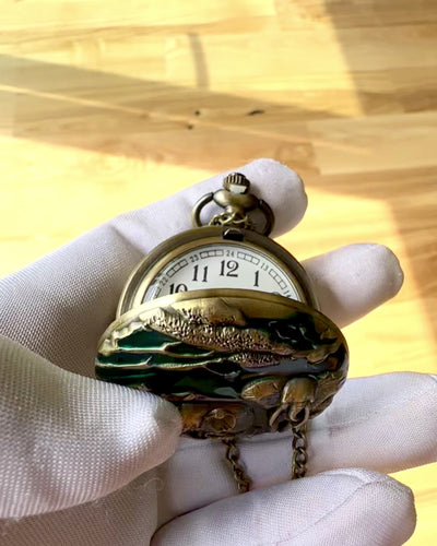 Taschenuhr "Vintage Explorer" mit Gravurmöglichkeit