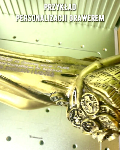 "Statue der Göttin Abundanz" - Dekorative Harzstatue des Glücks für Zuhause und Büro