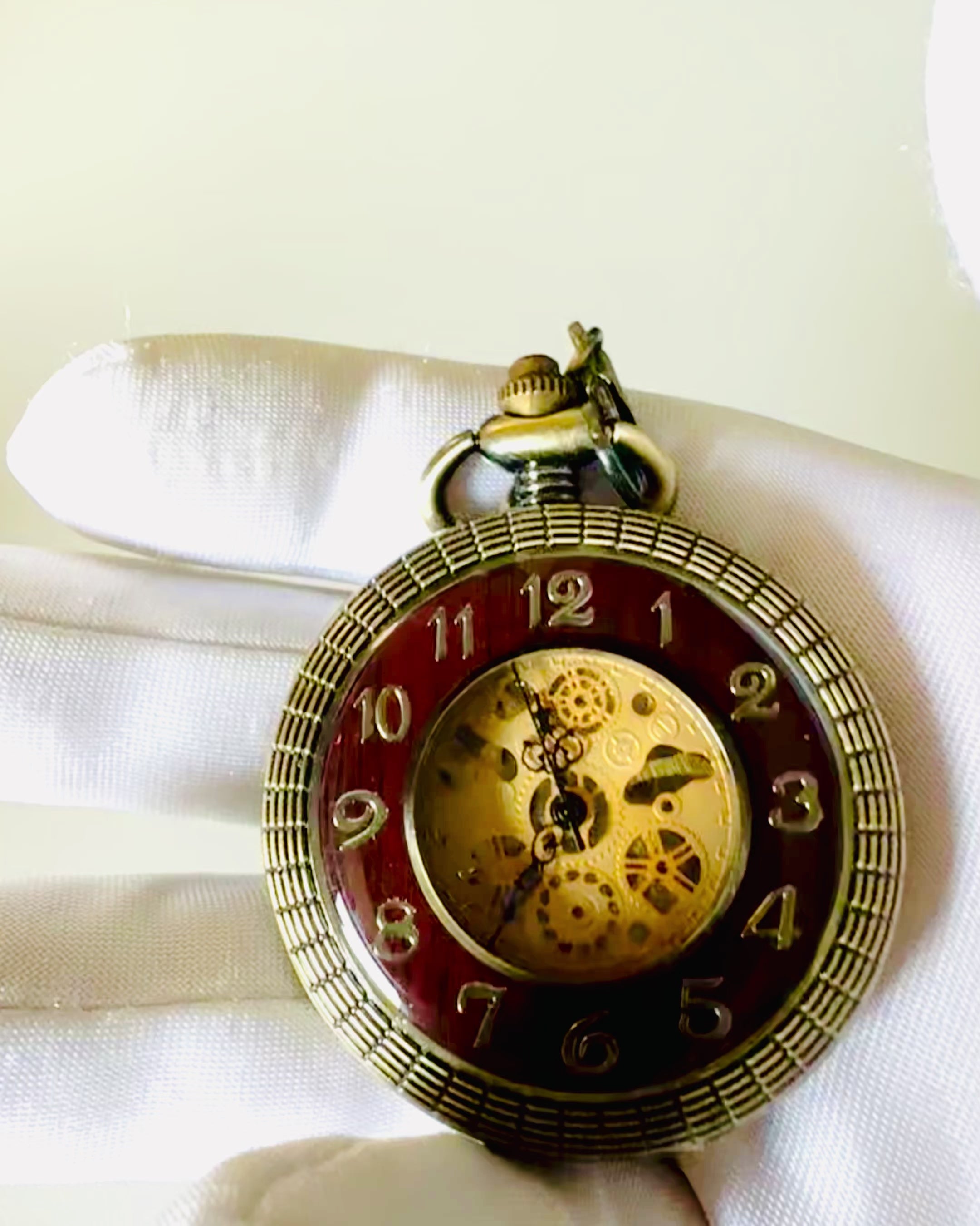 Taschenuhr "Retro Elegance", Personalisierung mit Gravur möglich