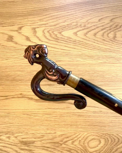 Spazierstock Drachenwächter – Möglichkeit der Personalisierung mit Gravur als Geschenk