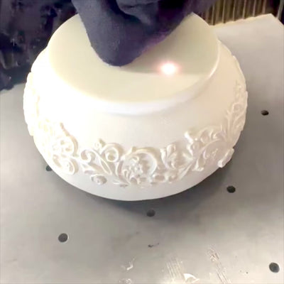 Spieluhr Ballerina Schneekönigin beweglich 23,5 cm mit Gravur