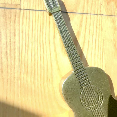 Metall-Dekogitarre MUS-20 mit personalisierbarer Gravur
