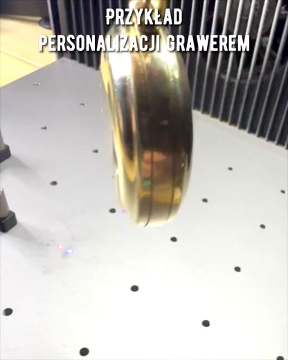 Goldfarbener Kompass "Przygoda" – Eleganter Entdeckungsnavigator
