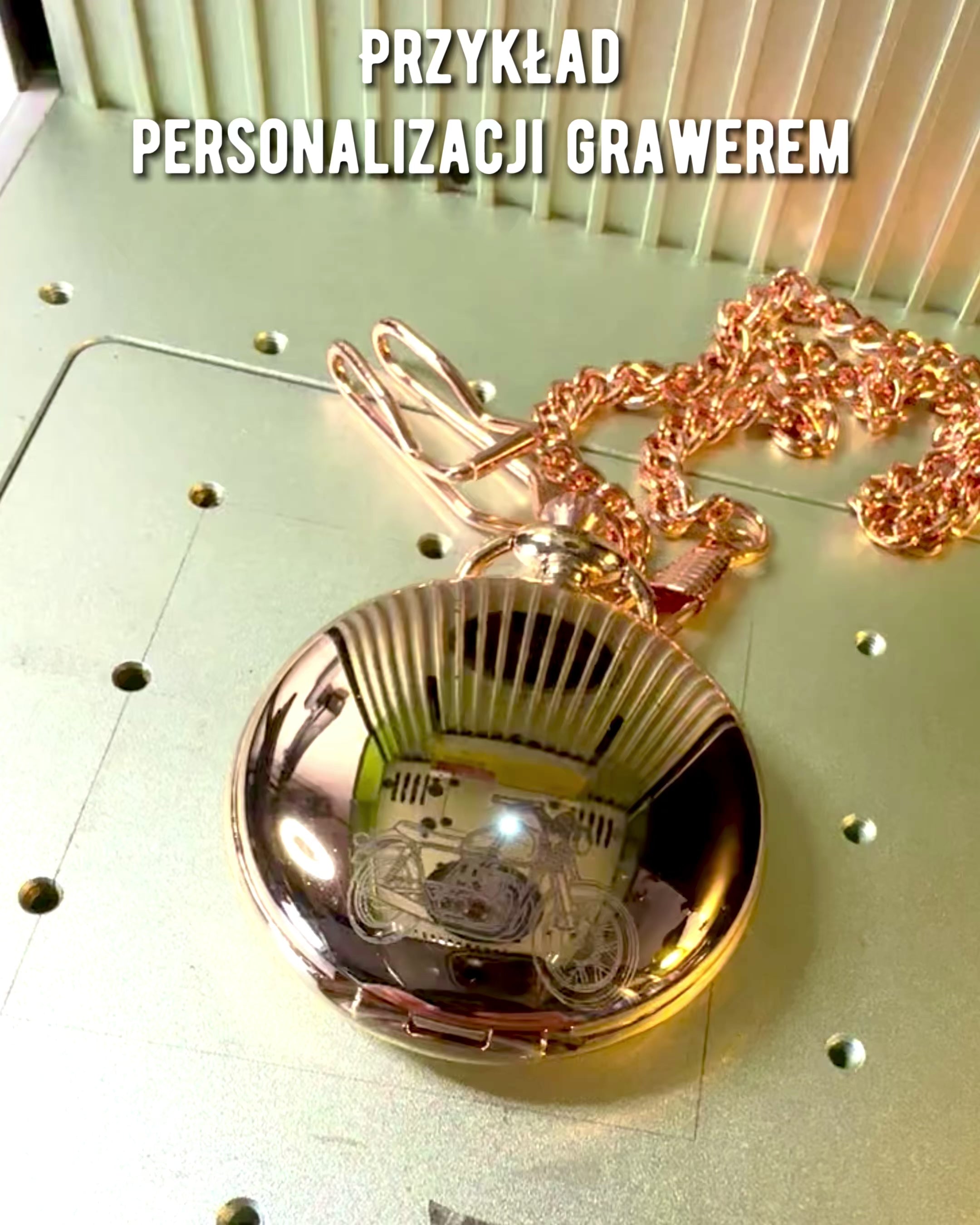 Taschenuhr im klassischen Stil – Roségold, Vintage-Eleganz