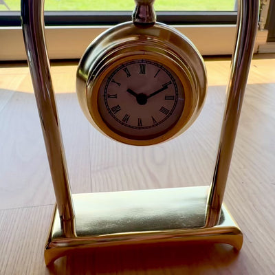 Vintage Kaminuhr Retro M02 mit personalisierbarer Gravur